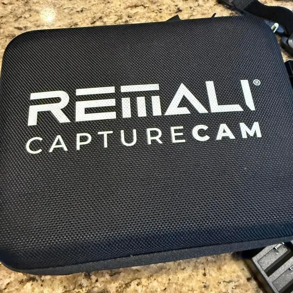 Remali 4k action camera with accessories and case